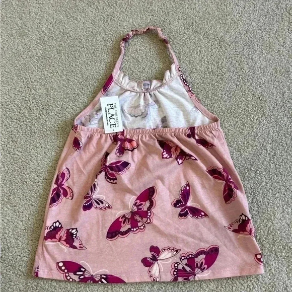 The Children's Place Toddler Girls Butterfly Halter top 5T - Picture 2 of 4